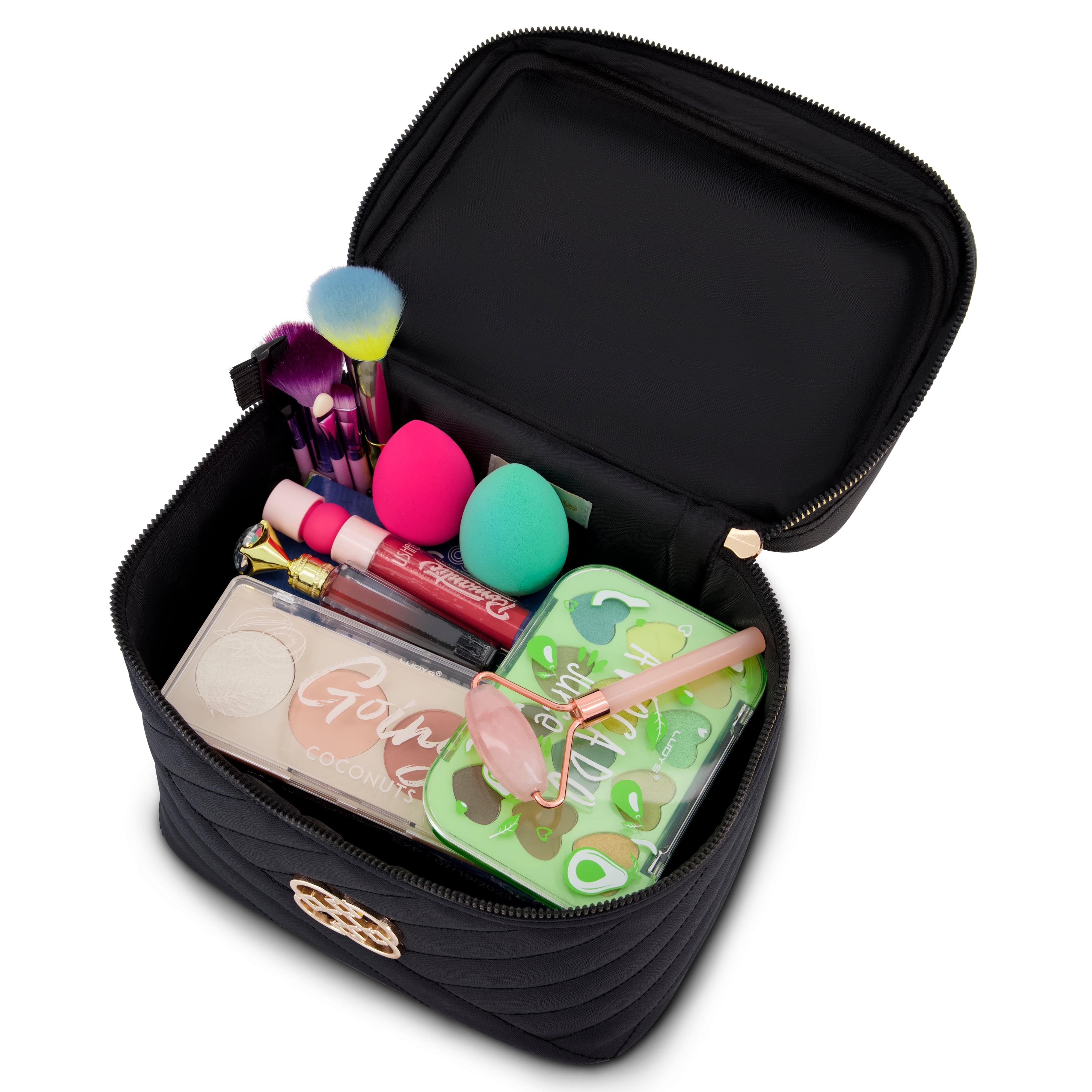 Daisy Fuentes Women's Quilted Makeup Bag - Makeup Organizer Travel Bag –  Trendilize