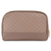 Daisy Fuentes Women's Large Dome Flat Makeup Bag Pouch- Makeup Organizer Travel Bag, Cosmetic Bag, Toiletry Bag