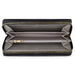 Daisy Fuentes Women's Single Zip Long Wallet - Debossed Monogram, Signature Logo, and Zip Around Closure