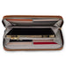 Daisy Fuentes Women's Single Zip Long Wallet - Debossed Monogram, Signature Logo, and Zip Around Closure