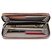 Daisy Fuentes Women's Single Zip Long Wallet - Debossed Monogram, Signature Logo, and Zip Around Closure