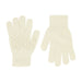 Daisy Fuentes Sparkle Small Metal Rhinestone Rib Knit Beanie with Faux Fur Pom and Glove Set