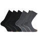 Dockers Men's Performance Socks - 3-Pairs and 6-Pairs Athletic and Dress Crew Socks for Men