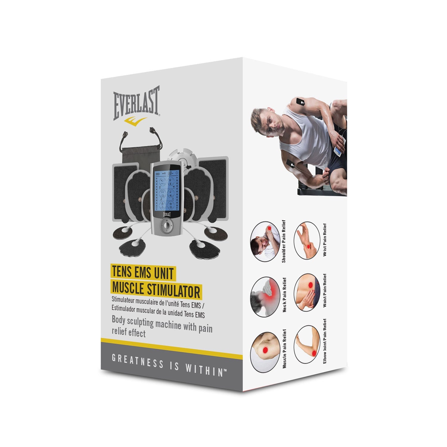 TENS Unit Muscle Stimulator Electric Shock Therapy For Muscles