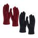 Laundry by Shelli Segal Women's 2-Pack Warm Chenille Gloves