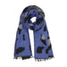 Laundry By Shelli Segal Women's Oversized Animal Print Cozy Scarf and Beanie Set