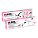 TRAKK Pilates Bar Kit with Resistance Band for Portable Home Gym Workout, 3-Section Yoga Pilates Stick Muscle Exercise Equipment Toning Bar