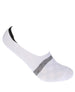 Steve Madden Men's 5 Pair's Comfy Athletic No-Show Invisible Multi Pique Foot Liner / Footies Socks