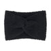 Tahari Women's 2-Pack Jacquard and Solid Cozy Twist Front Earband