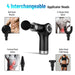 TRAKK 360 Degree Rotating Arm Massage Gun Multiple Modes, Speeds, 4 Attachments