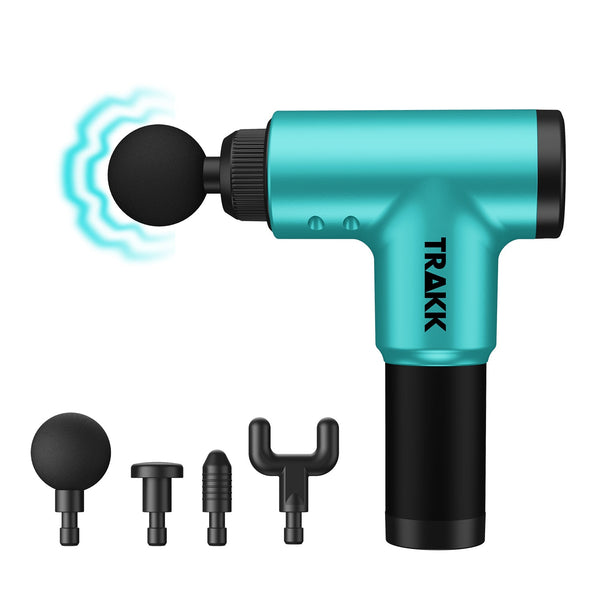 TRAKK Beast Deep Muscle 6 Speed 4 Head Massage Gun Rugged