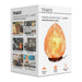 TRAKK Himalayan Glow Salt Lamp 7 Inch Natural Crystal Rock Classic Base