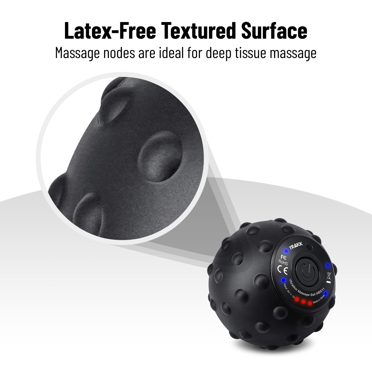 TRAKK Orbi Ball 4-Speed Vibrating Massage Ball Deep Tissue Trigger Poi Trendilize TRAKK Orbi Ball 4-Speed Vibrating Massage Ball Deep Tissue Trigger Poi Trendilize
