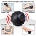TRAKK Orbi Ball 4-Speed Vibrating Massage Ball Deep Tissue Trigger Point Therapy, Yoga, Gym, Plantar Fasciitis, Mobility For Shoulders, Neck, Palm & Hand - Great For Travelling