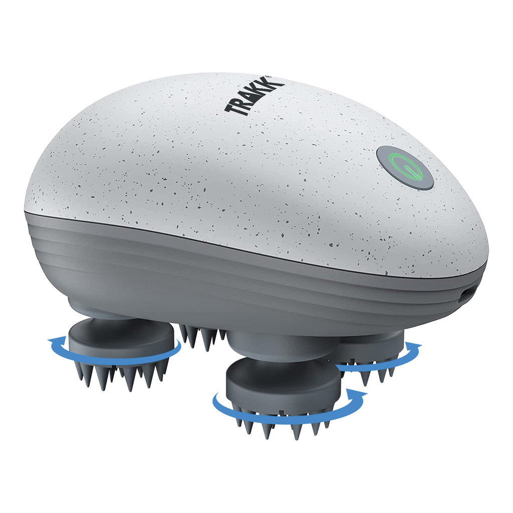 TRAKK Electric Scalp Massager- Rotators Waterproof