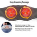 TRAKK Shoulder Shiatsu Neck and Back Massager with Soothing Heat, Electric Deep Tissue 3D Kneading Massage Pillow for Shoulder, Leg, Body Muscle Pain Relief, Home, Office, and Car Use