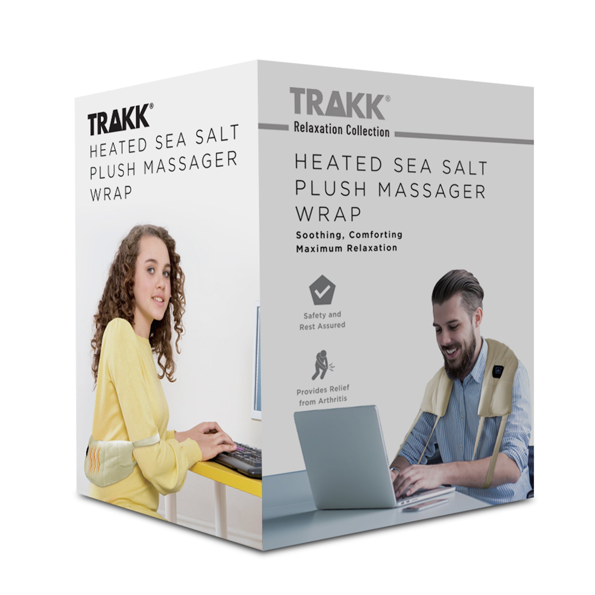 TRAKK Shoulder with Infused Therapy Salt Soft Shiatsu Neck and Back Ma –  Trendilize