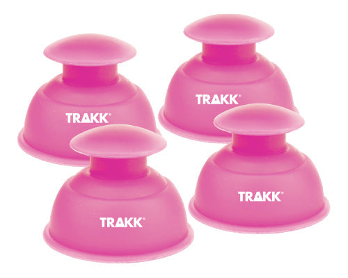 TRAKK Cupping Therapy Set- Silicone- Deep Tissue Therapy- 4 Pack