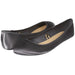 Sara Z Womens Fashion Casual Slip-On Classic Satin Ballet Flat Shoes