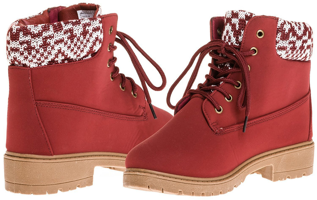 Sara Z Ladies Nubuck Boots with Sweater Collar (See More Colors & Sizes)