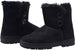 Chatz Womens 6 Inch� Short Mid High Microsuede Winter Boots with Faux Fur Trim