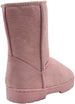 Via Rosa Womens 8 Inch� Mid Calf Microsuede Winter Boots Embellished with Sparkly Rhinestones