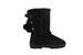 Via Rosa Womens 11 Inch� Mid High Tall Microsuede Winter Boots with Faux Fur Trim and Rhinestone Embellishment