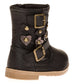 Sara Z Toddler Girls Boot With Glitter hearts and Flowers (See More Colors & Sizes)