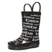 bebe Toddler Girls Printed High Cut Puddle Proof Rain Boots (See More Colors Sizes)