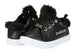 bebe Girls Low Top Athletic Sneakers Faux Fur Tongue Comfort Sports Shoes