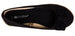 Chatties Ladies Canvas Espadrille Flats Size 5/6 - Black