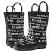 bebe Toddler Girls Printed High Cut Puddle Proof Rain Boots (See More Colors Sizes)