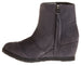 Sara Z Ladies Microsuede Wedge Boot (Grey), Size 10
