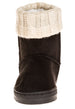 Sara Z Toddler Girls Lug Sole Winter Boot With Fold-Over Sweater Cuff (See More Colors & Sizes)