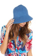 NYC Underground Women Summer Beach Bucket Cloche Travel Packable Foldable Hat