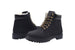 Gold Toe Men’s Nubuck PU Lace Up Casual Work Boots with Contrast Collar and Sherpa Lining