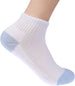 Ben Sherman Boy’s Socks- , Ankle Socks Solid Casual Socks Comfort Fit-Logo Bottom Print, Ribbed Trim for 10-pack