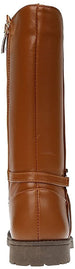 bebe Girls Riding Boot With Bebe Rhinestone Medallion Details