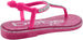 bebe Girls Toddler Baby Little Kid PCU Rhinestone T-Strap Slide Sandal with Sparkly Glitter Footbed and Adjustable Back Strap