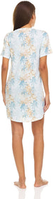 Women's Soft and Comfy Sleepwear, V-Neck Sleepshirts/Nightgown/Loungewear