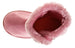 Sara Z Toddler Girls 5" Lug Sole Winter Boot with Rhinestones (Light Pink), Size 9-10
