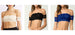 Women’s Lace Bandeau Bralette Off Shoulder Top Strapless Bra (3 Pack)