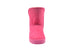 bebe Girls Big Kid Mid Calf Easy Pull-On Suede Winter Boots Embellished with Fur Cuff and Back Bow