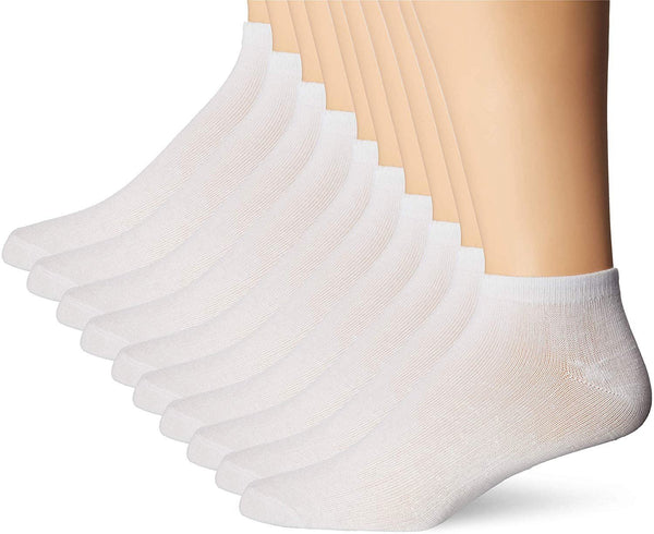 Steve Madden Mens 10-Pack Low Cut Socks