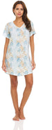 Women's Soft and Comfy Sleepwear, V-Neck Sleepshirts/Nightgown/Loungewear