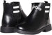 bebe Girls Big Kid Varsity Chelsea Boots Easy Slip-On Short Ankle Fashion PU Shoes