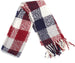 Rampage Boucle Plaid Wrap Ivory