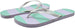 Chatties Women’s Printed Basic Rubber Flip Flop Sandal Summer Shoes