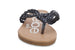 bebe Girlsâ€™ Big Kid Metallic Braided Flip Flop Thong Slide Sandal - Fashion Summer Slipper Shoe