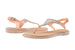 Via Rosa Ladies Sandal PCU Thong Slip On Shoe with Rhinestone Embellished Strap